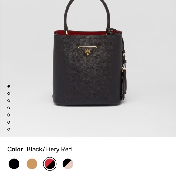 PRADA Small Saffiano Prada Panier Bag - Picture 8 of 9